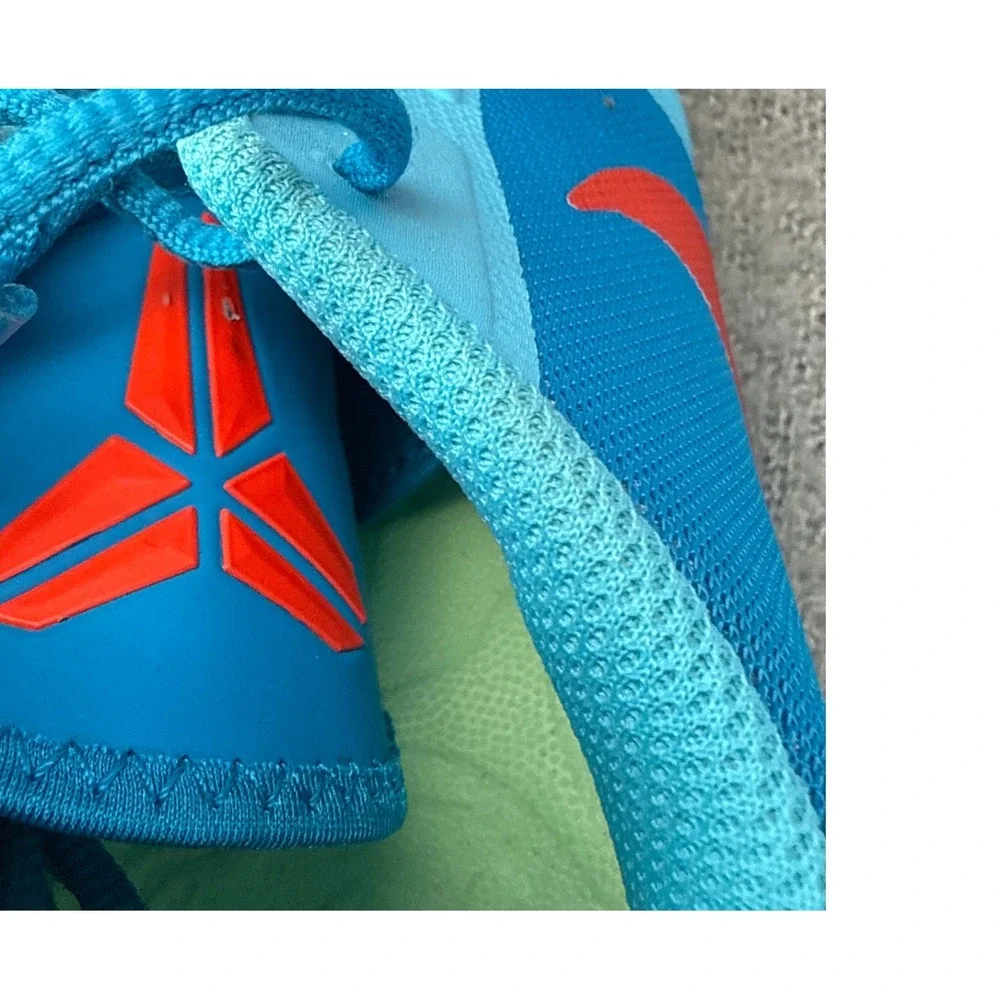 Nike Kobe Mentality Men 13 Blue Lagoon Low Top Basketball Running Gym 704942-400